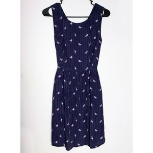 SM Wardrobe Navy Dress with Pockets